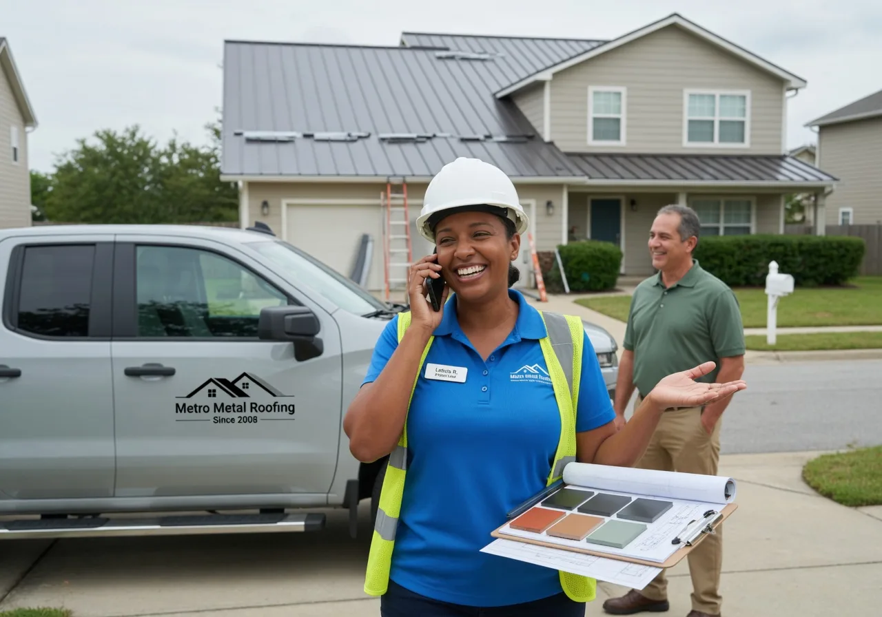 Storm Damage Metal Roof Repair in Nogal, NM